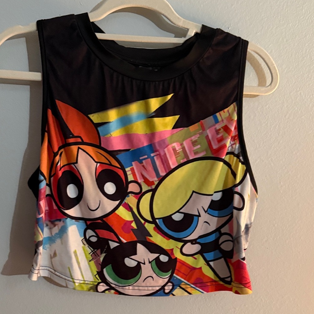 Colorful Cartoon Kids Tank Top